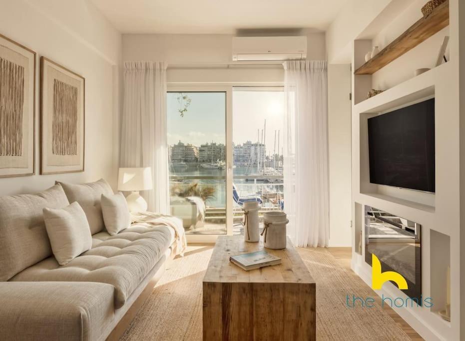 Marina View Haven - King Beds And Cosy Fireplace Apartment Piraeus Exterior photo