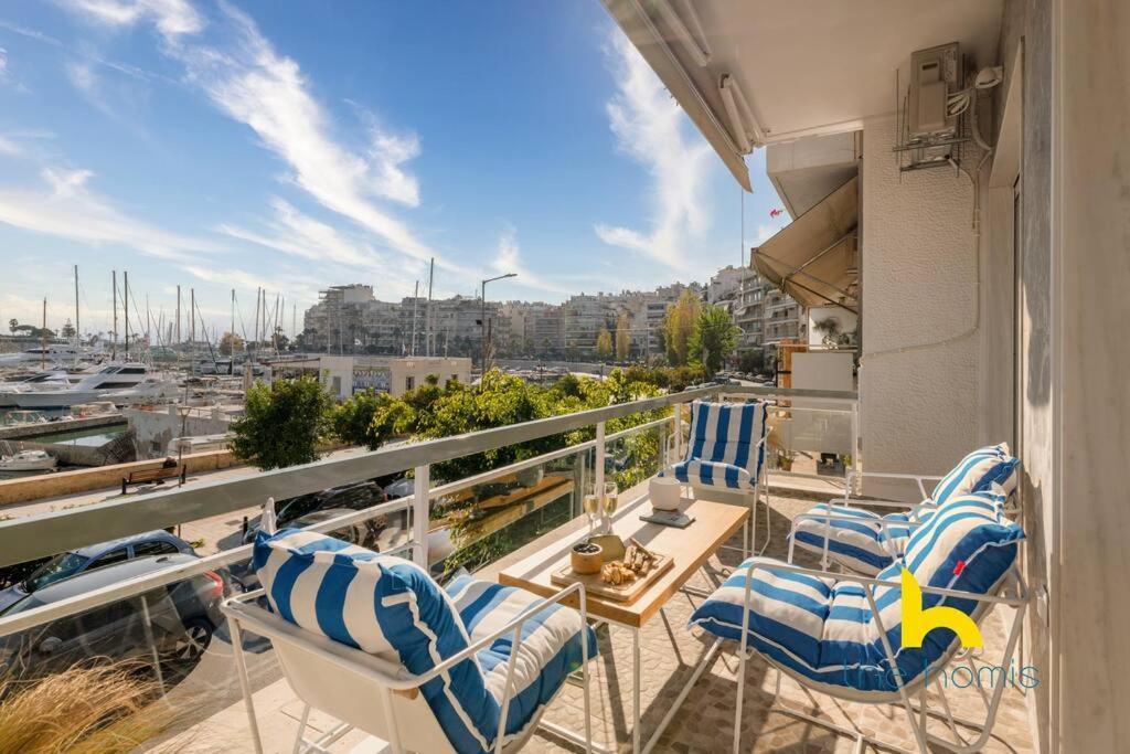 Marina View Haven - King Beds And Cosy Fireplace Apartment Piraeus Exterior photo